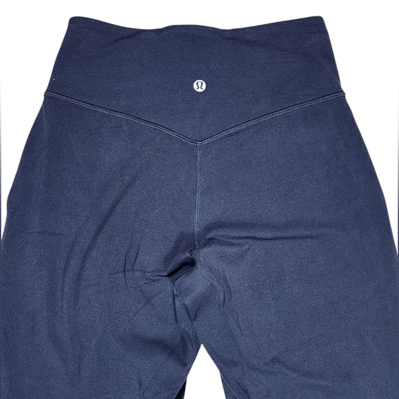 Lululemon Align High Rise Cropped Joggers Womens 4 Black - Picture 8 of 11